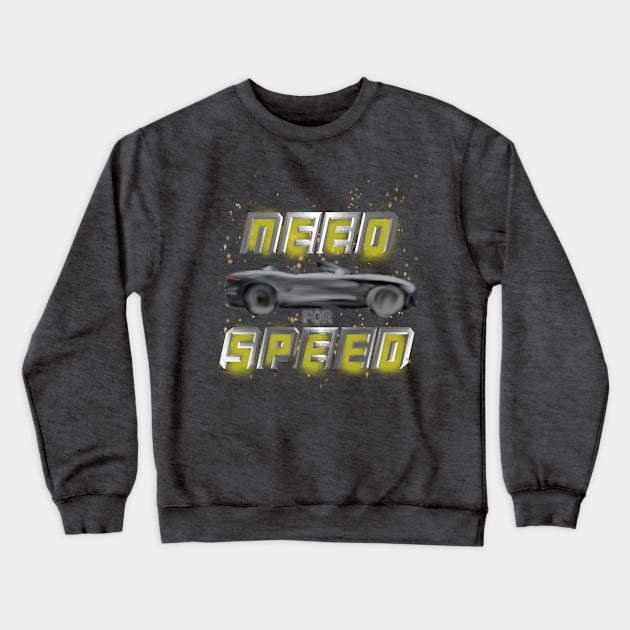 Need For Speed Crewneck Sweatshirt by djmrice